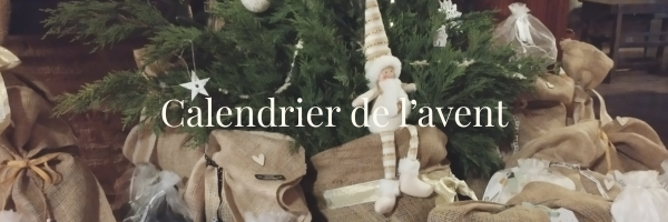 Banderole calendrier de l'avent 